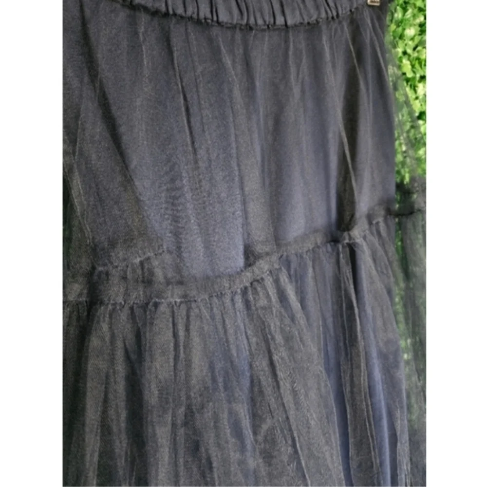 J.Crew Collection Tiered Tulle Maxi Skirt